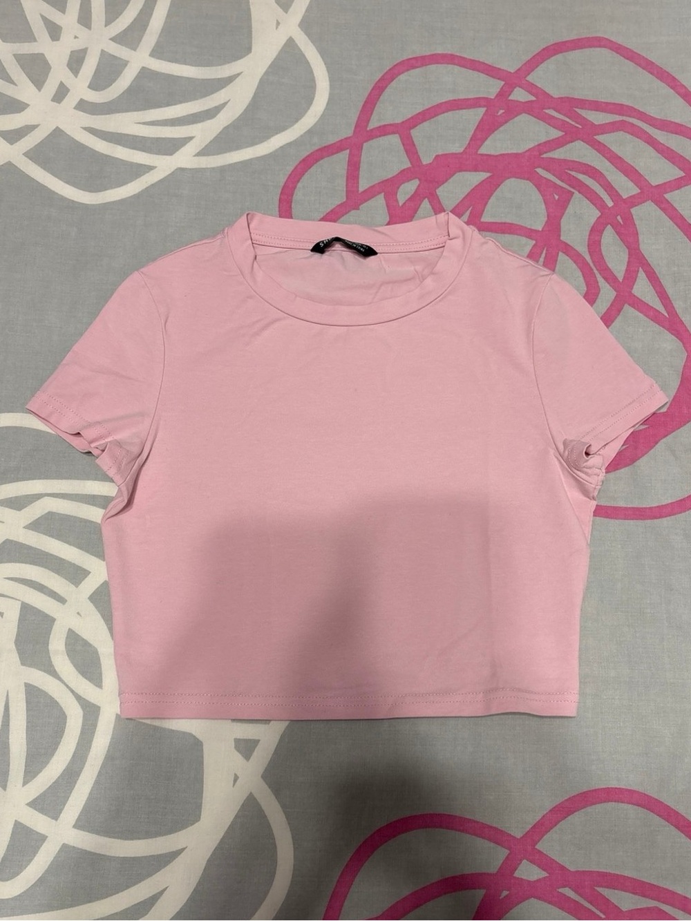 SHEIN Pink Crop Top